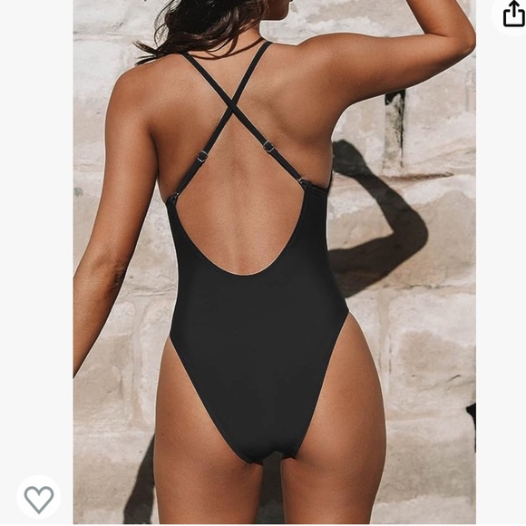 Cupshe Deep V One Piece M - Picture 7 of 8